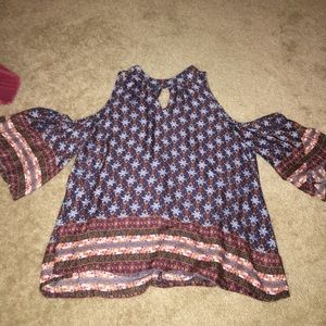 off the shoulder shirt